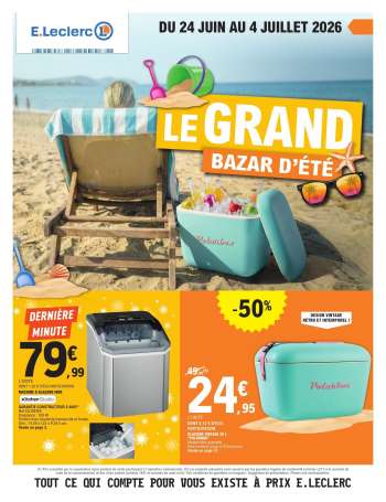 Catalogue E.Leclerc - 24/06/2026 - 04/07/2026.