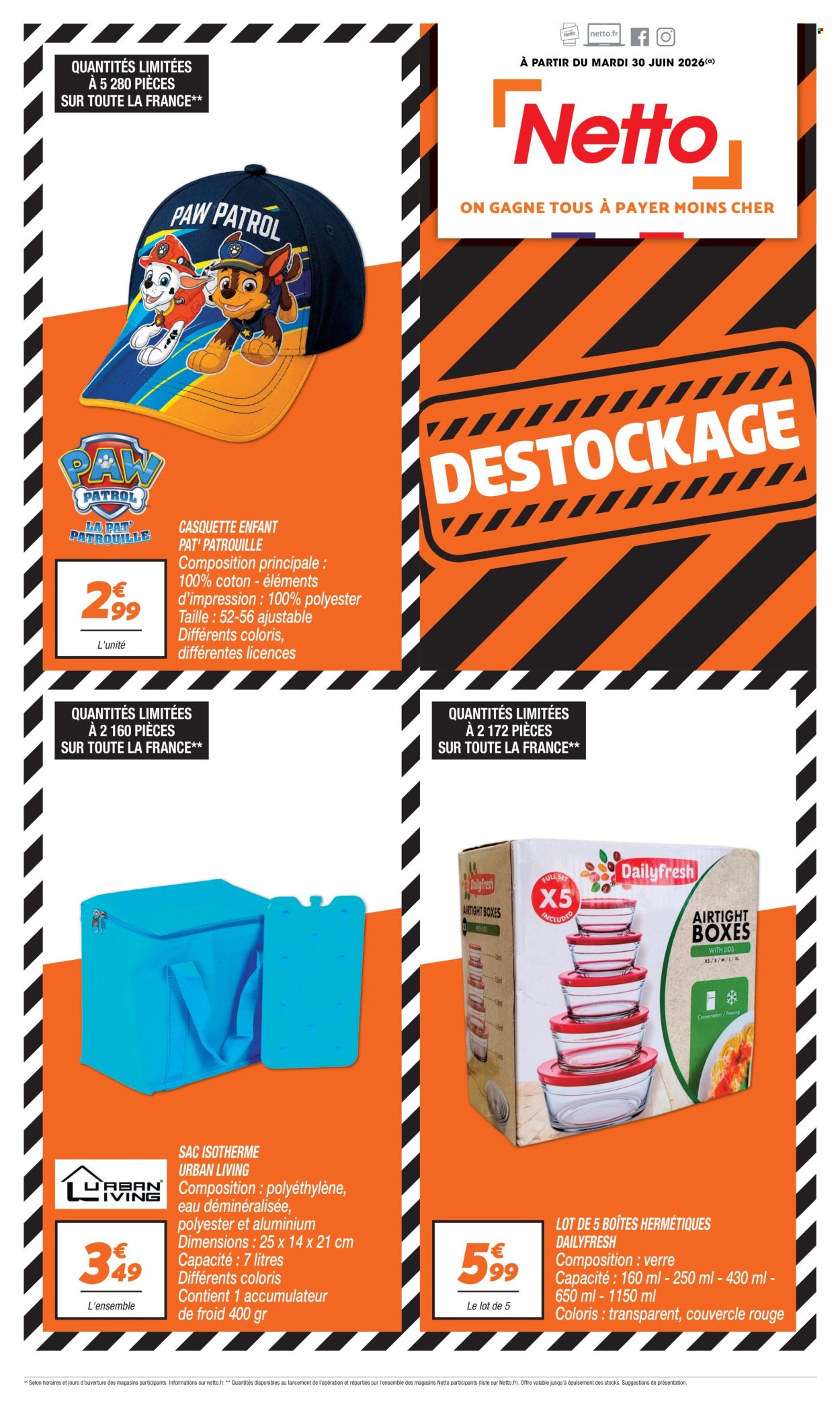 Catalogue Netto - 30/06/2026 - 31/07/2026. Page 1