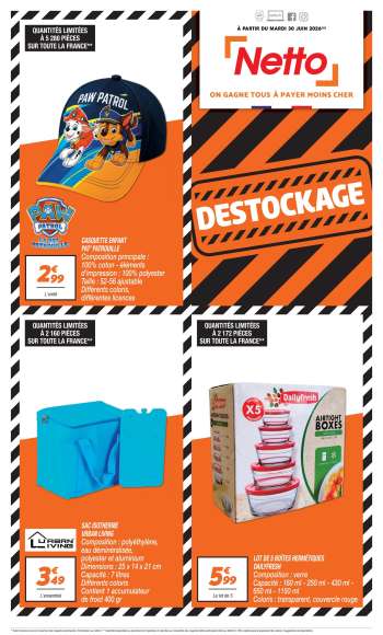 Catalogue Netto - 30/06/2026 - 31/07/2026.
