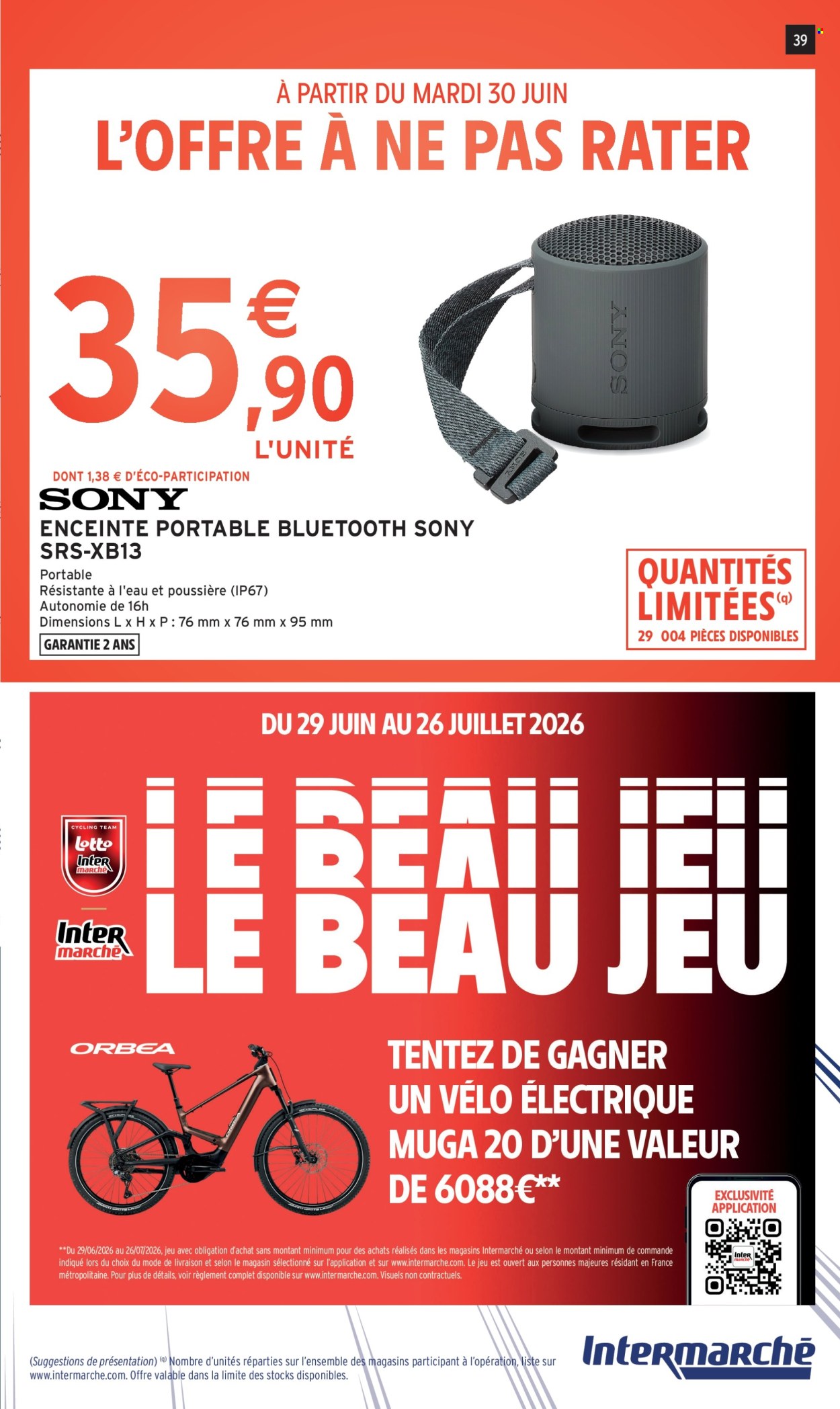 Catalogue Intermarché Contact - 30/06/2026 - 12/07/2026. Page 39