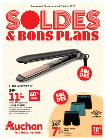 Catalogue Auchan - 24/06/2026 - 21/07/2026.