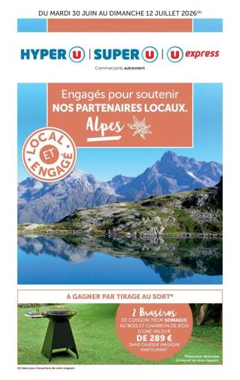 Catalogue Magasins U - 30/06/2026 - 12/07/2026.