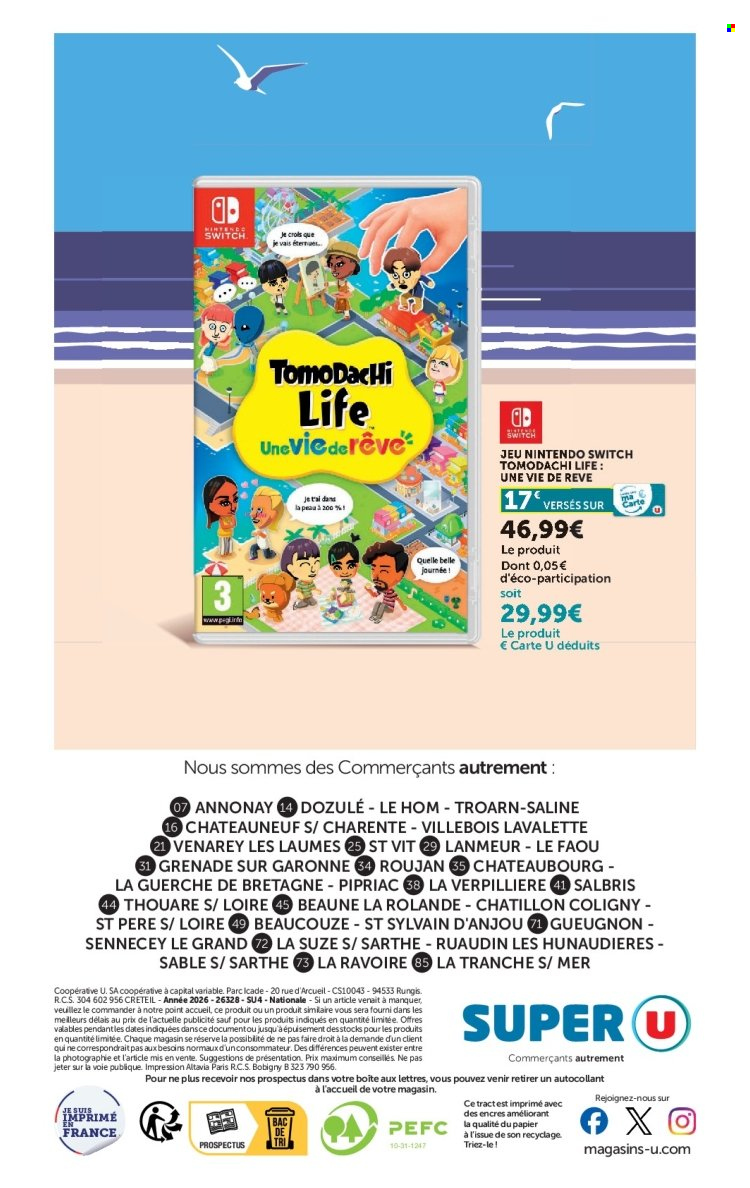 Catalogue SUPER U - 01/07/2026 - 16/08/2026. Page 16