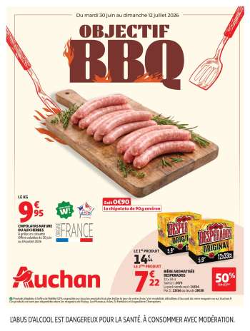Catalogue Auchan - 30/06/2026 - 12/07/2026.