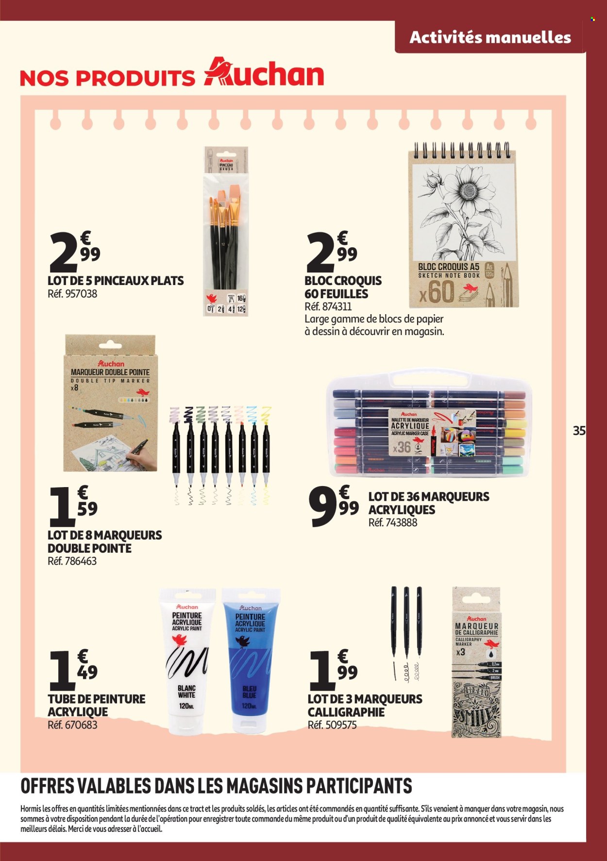 Catalogue Auchan - 30/06/2026 - 30/08/2026. Page 35