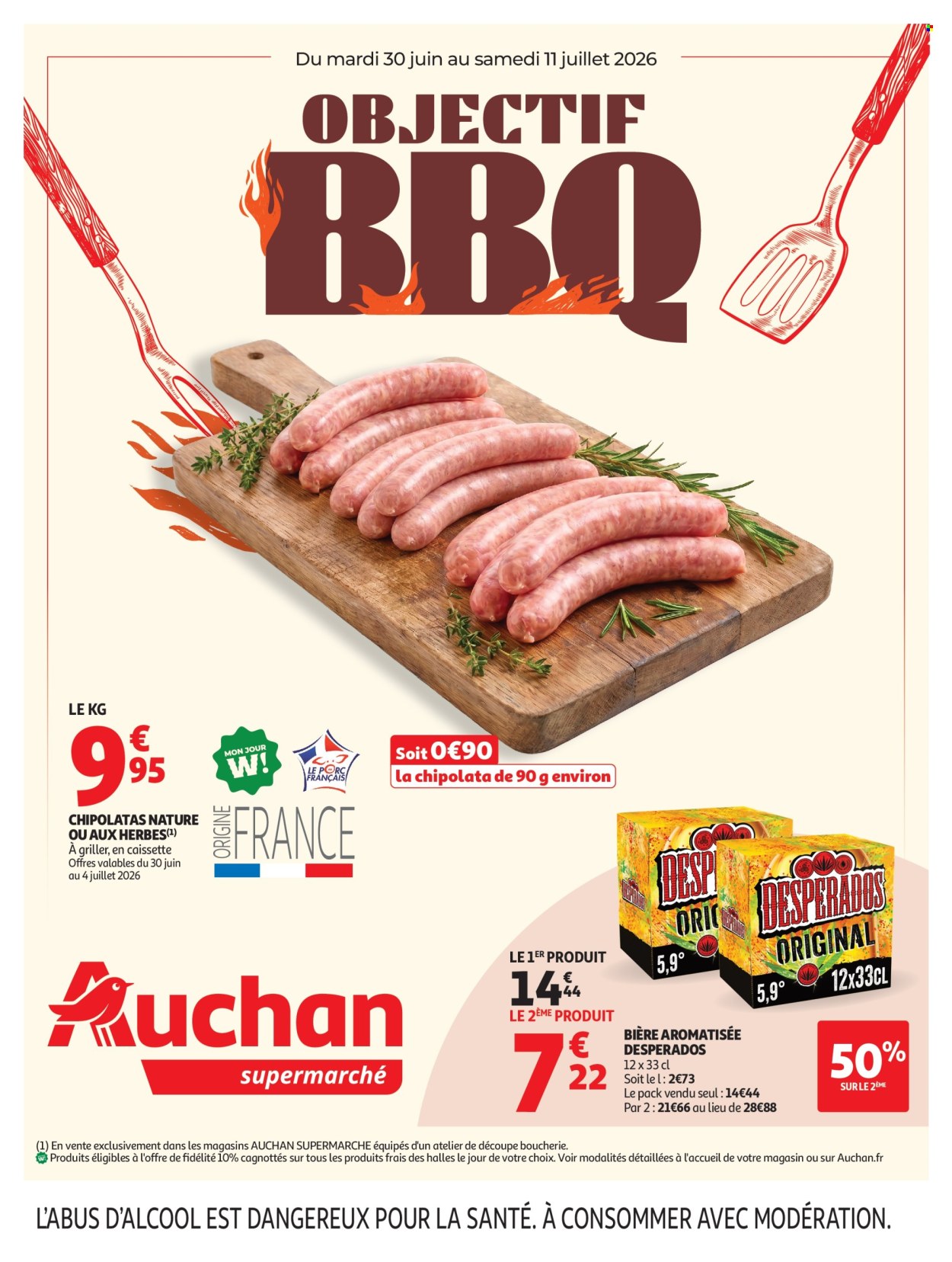 Catalogue Auchan - 30/06/2026 - 12/07/2026. Page 1
