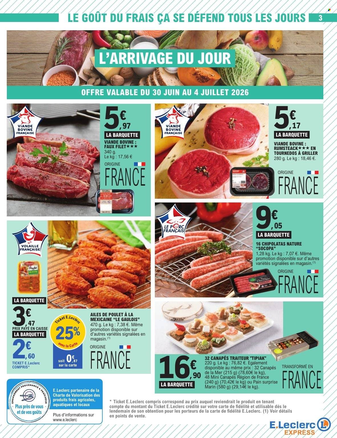 Catalogue E.Leclerc - 30/06/2026 - 11/07/2026. Page 3