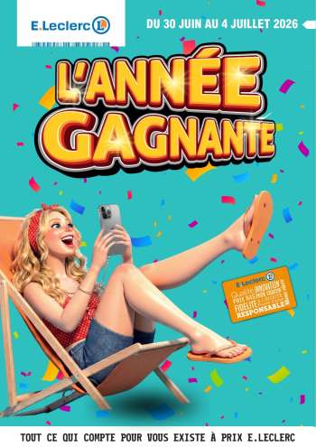 Catalogue E.Leclerc - 30/06/2026 - 04/07/2026.