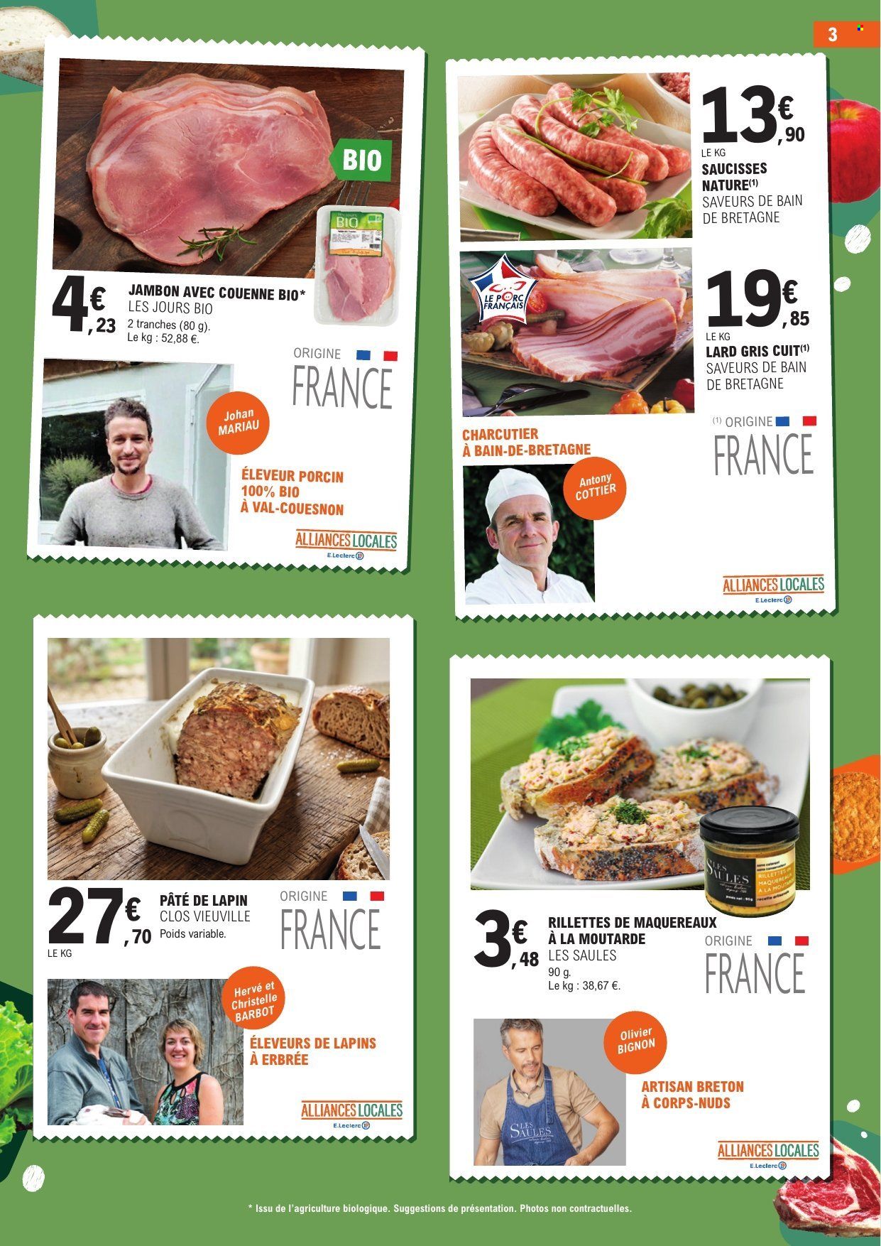 Catalogue E.Leclerc - 30/06/2026 - 18/07/2026. Page 3