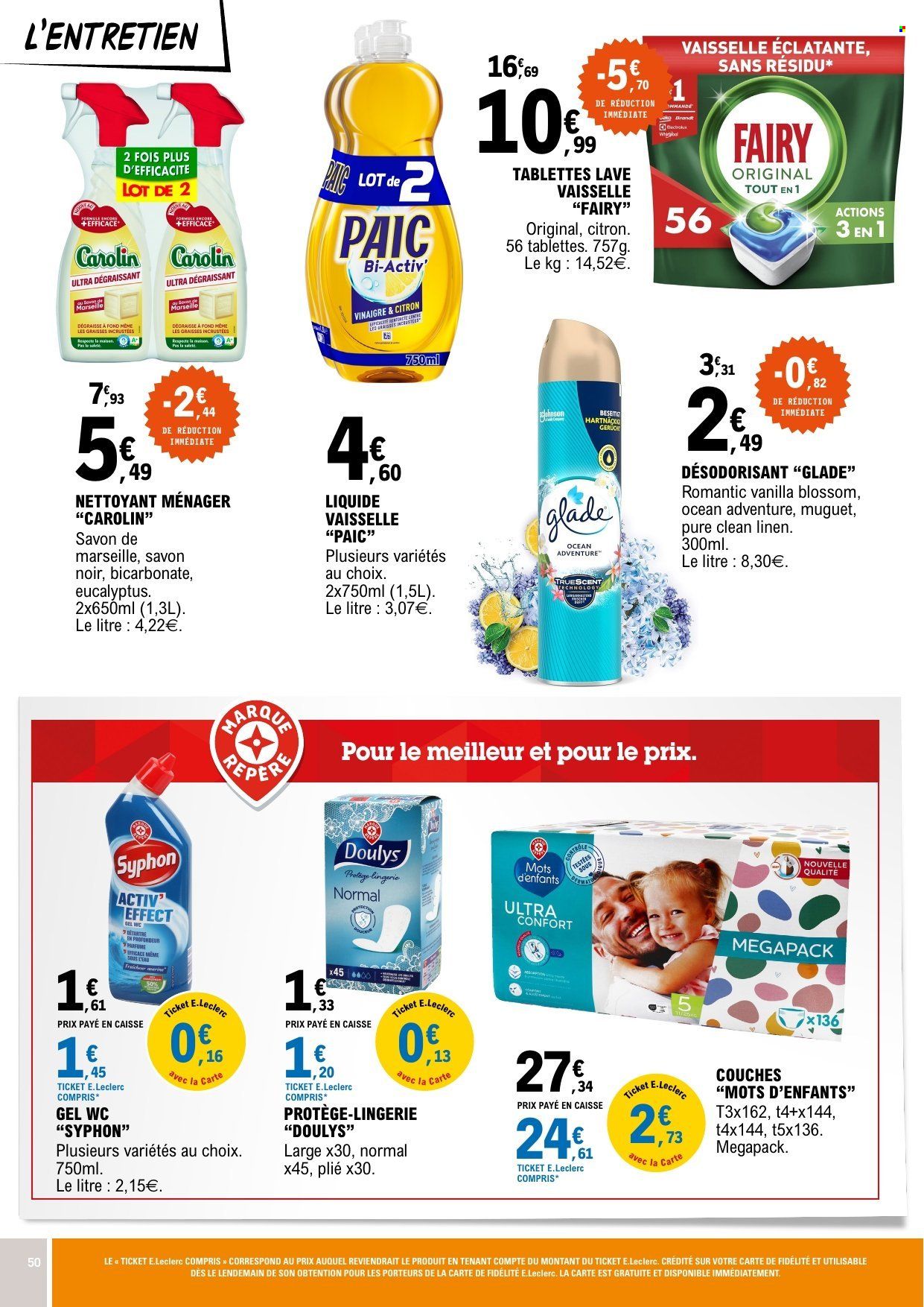 Catalogue E.Leclerc - 30/06/2026 - 12/07/2026. Page 50