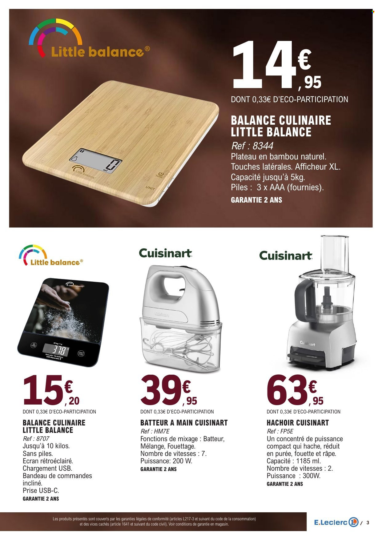Catalogue E.Leclerc - 30/06/2026 - 12/07/2026. Page 3