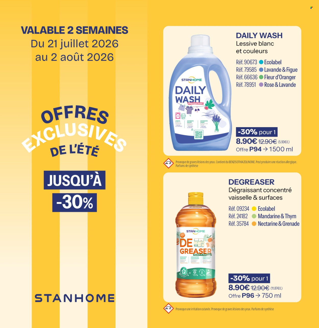 Catalogue Stanhome - 29/06/2026 - 02/08/2026. Page 46