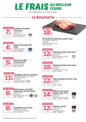 Catalogue Promocash - 30/06/2026 - 04/07/2026.
