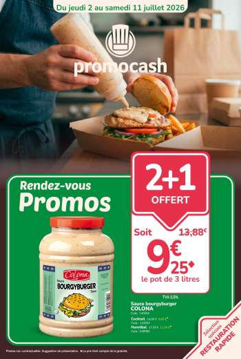 Catalogue Promocash - 02/07/2026 - 11/07/2026.
