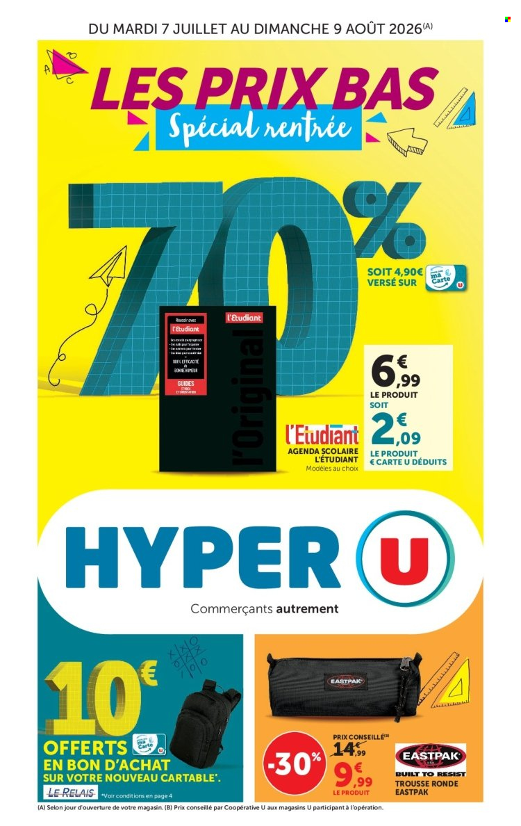 Catalogue HYPER U - 07/07/2026 - 09/08/2026. Page 1