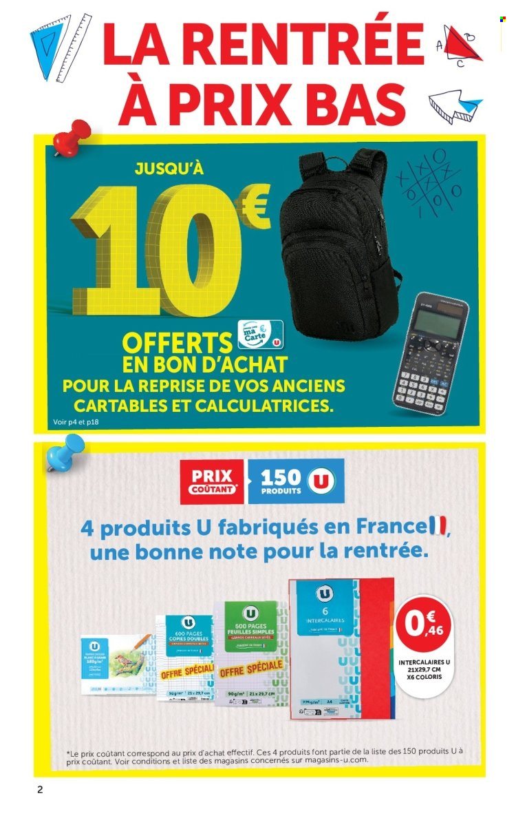 Catalogue SUPER U - 07/07/2026 - 09/08/2026. Page 2