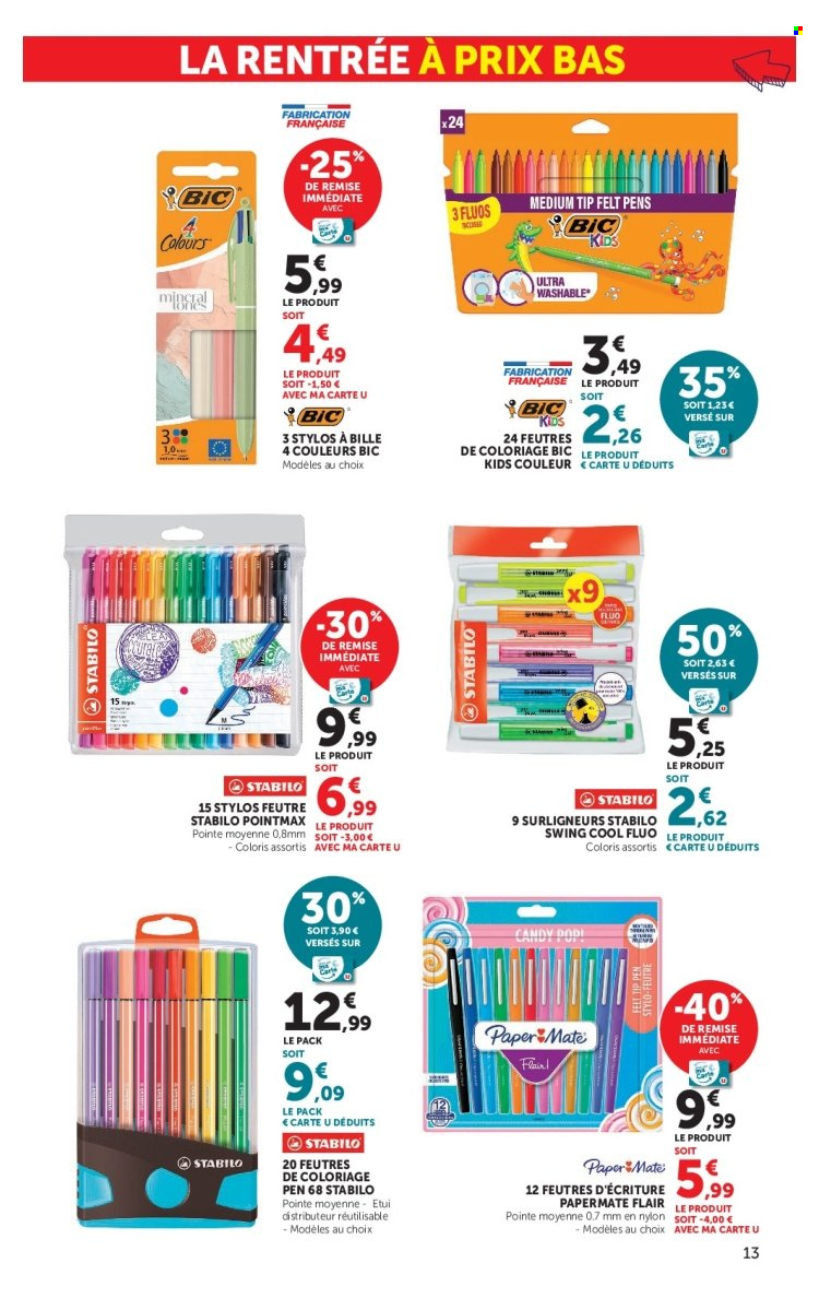 Catalogue SUPER U - 07/07/2026 - 09/08/2026. Page 13