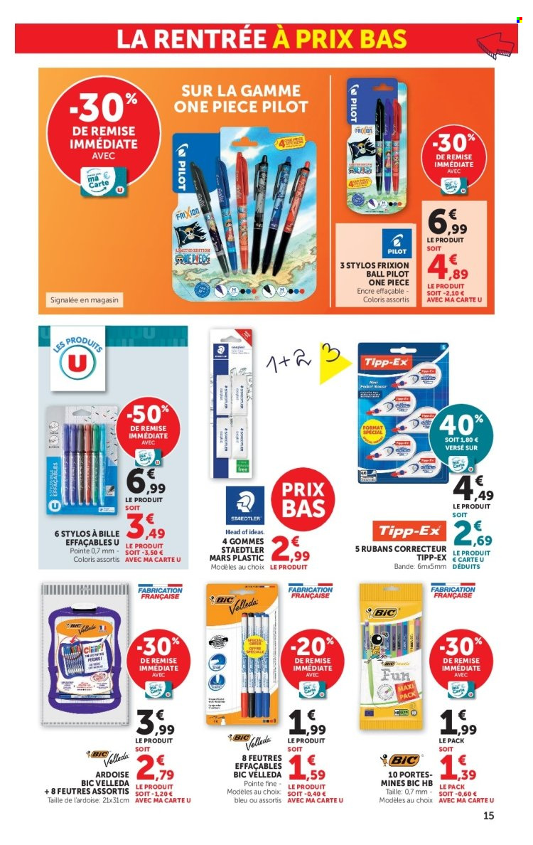 Catalogue SUPER U - 07/07/2026 - 09/08/2026. Page 15