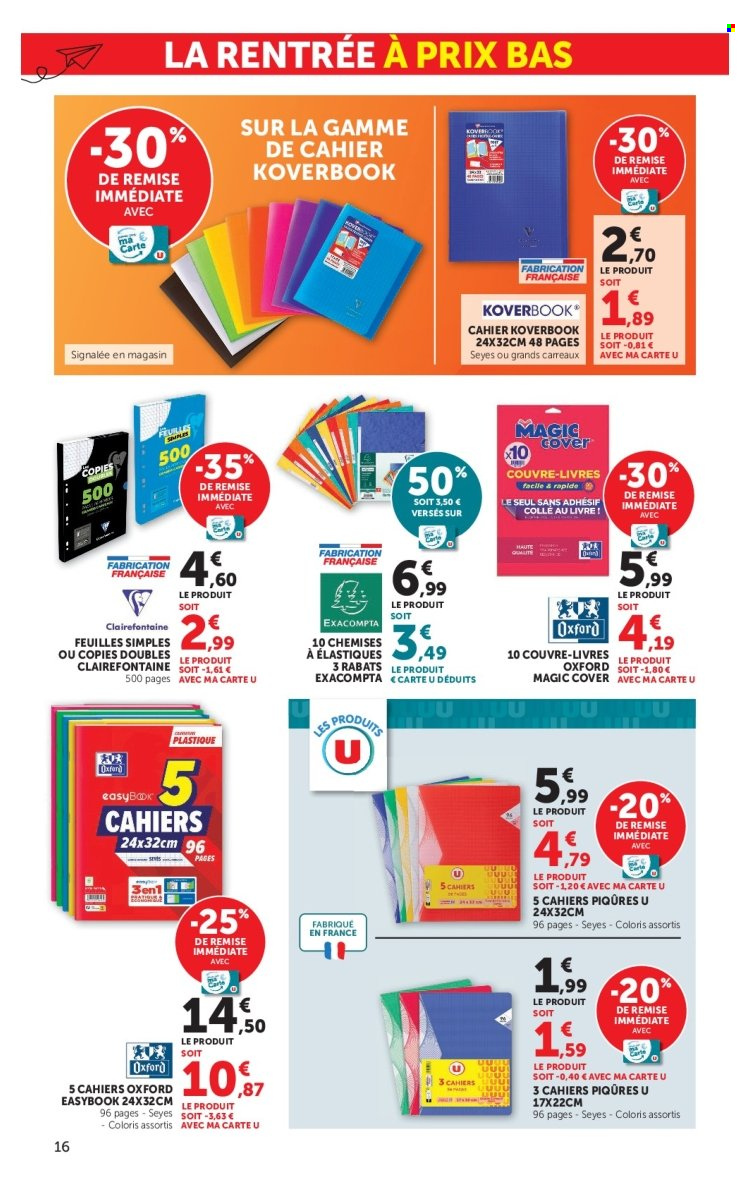 Catalogue SUPER U - 07/07/2026 - 09/08/2026. Page 16