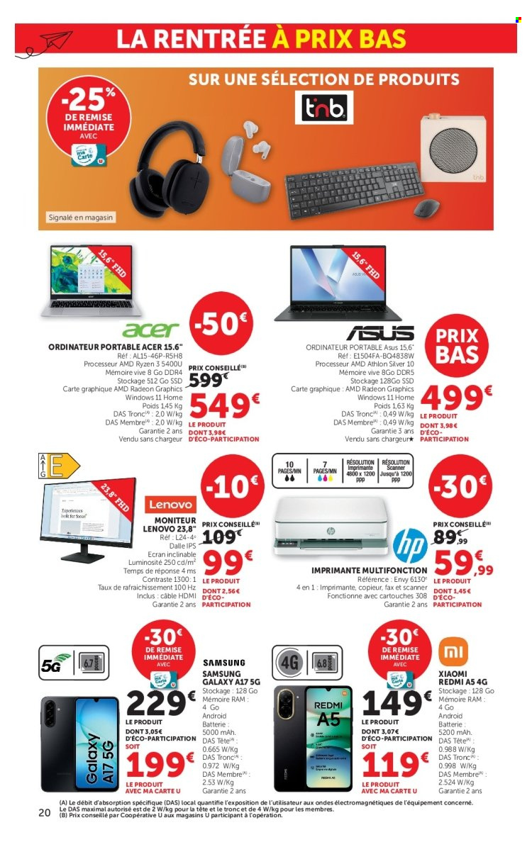 Catalogue SUPER U - 07/07/2026 - 09/08/2026. Page 20