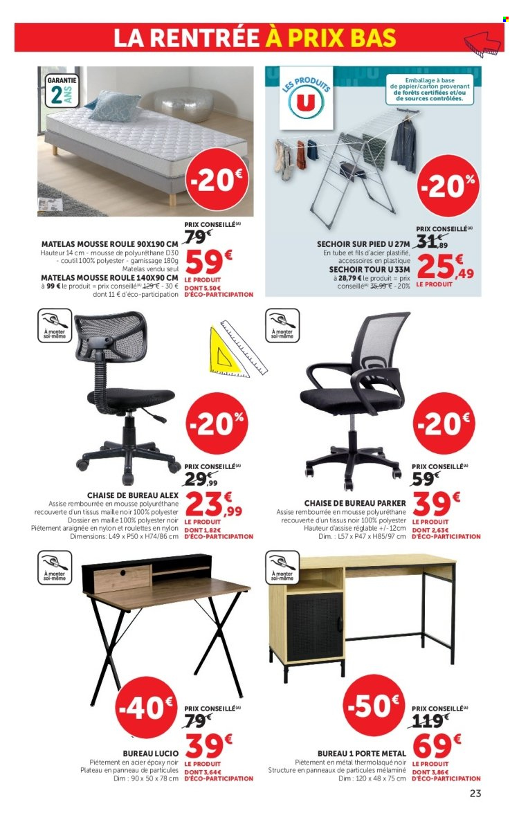 Catalogue SUPER U - 07/07/2026 - 09/08/2026. Page 23