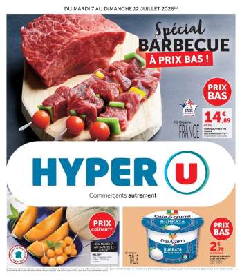 Catalogue HYPER U - 07/07/2026 - 12/07/2026.