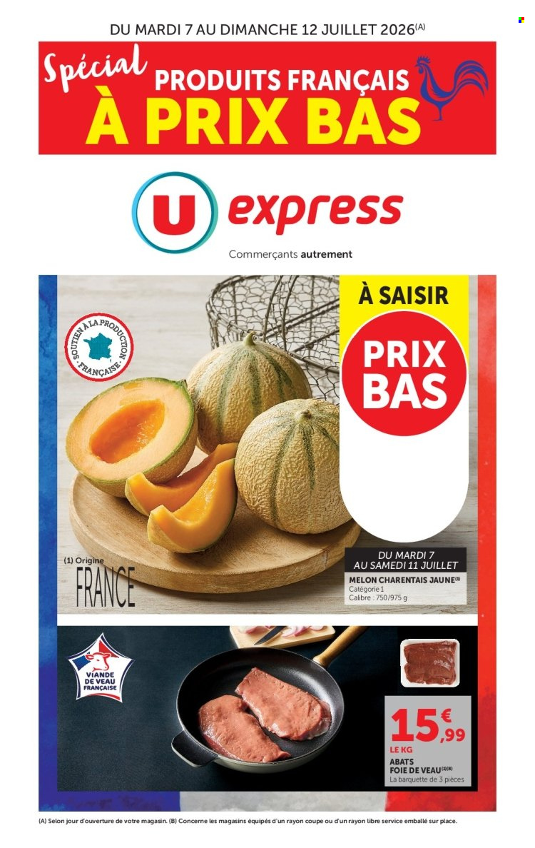 Catalogue U express - 07/07/2026 - 12/07/2026. Page 1