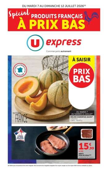Catalogue U express - 07/07/2026 - 12/07/2026.