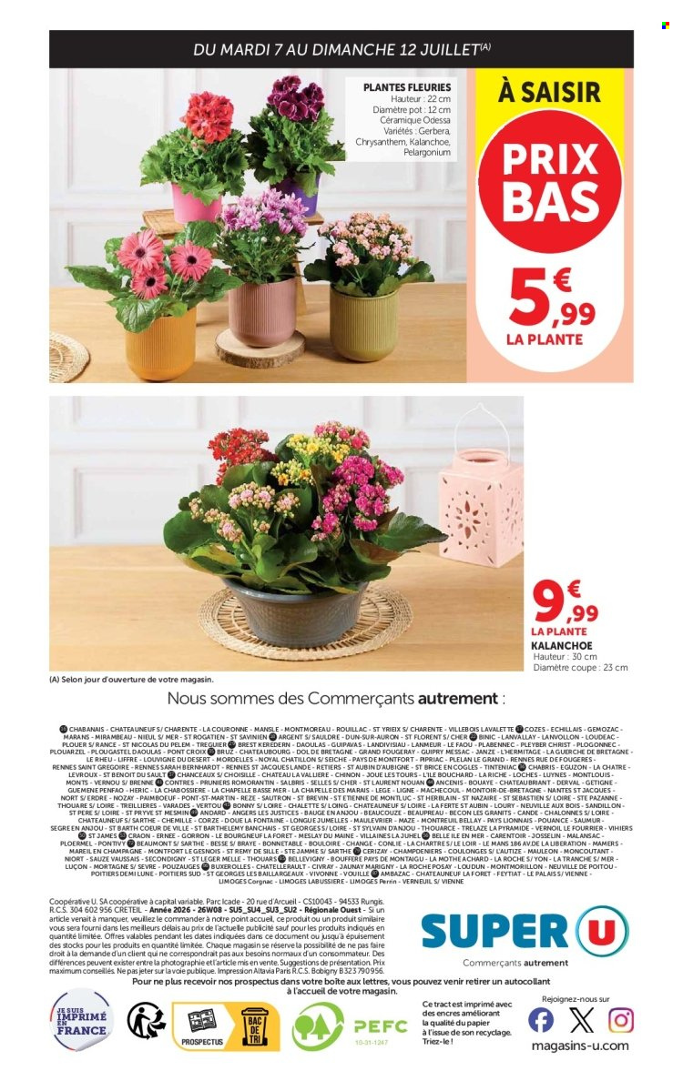 Catalogue SUPER U - 07/07/2026 - 12/07/2026. Page 10