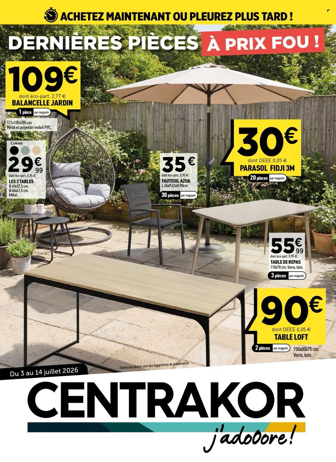 Catalogue Centrakor - 03/07/2026 - 14/07/2026. Page 1