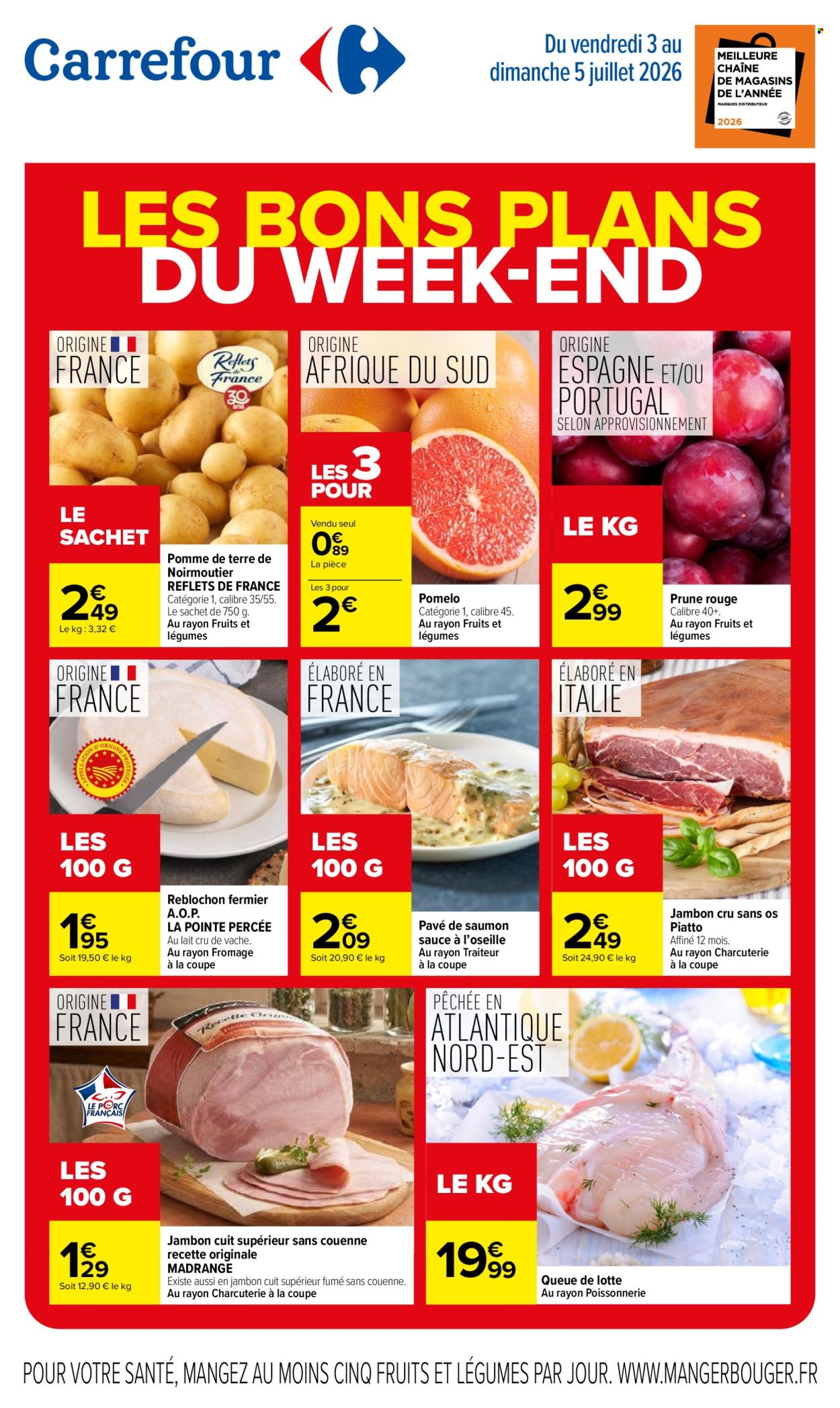 Catalogue Carrefour Hypermarchés - 03/07/2026 - 05/07/2026. Page 1