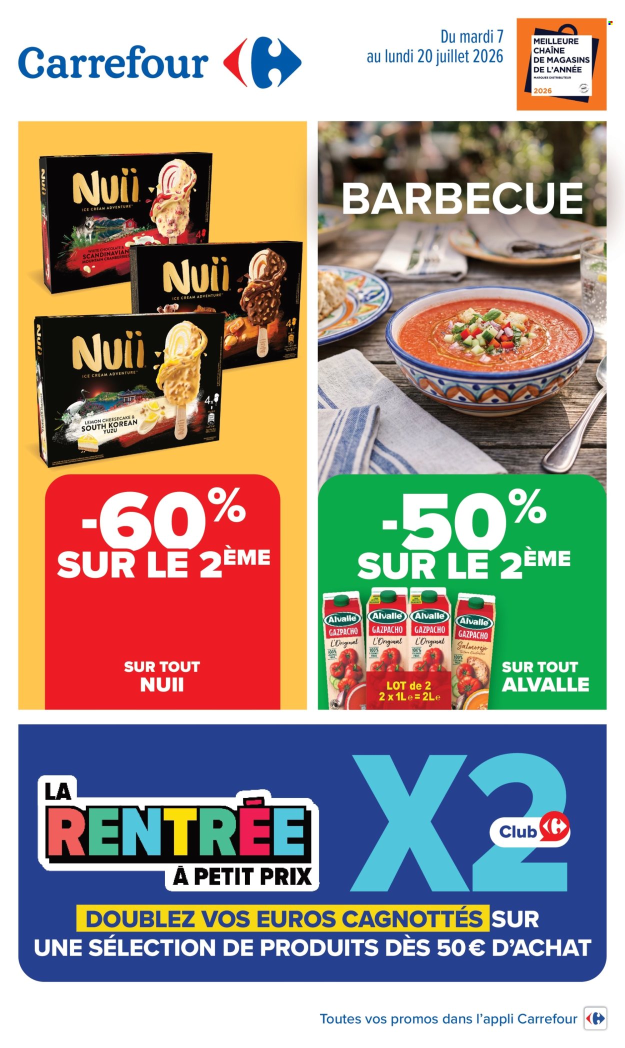 Catalogue Carrefour Hypermarchés - 07/07/2026 - 20/07/2026. Page 1