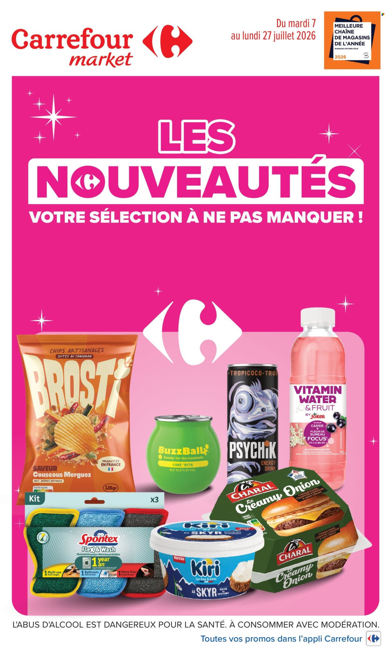 Catalogue Carrefour Market - 07/07/2026 - 27/07/2026. Page 1