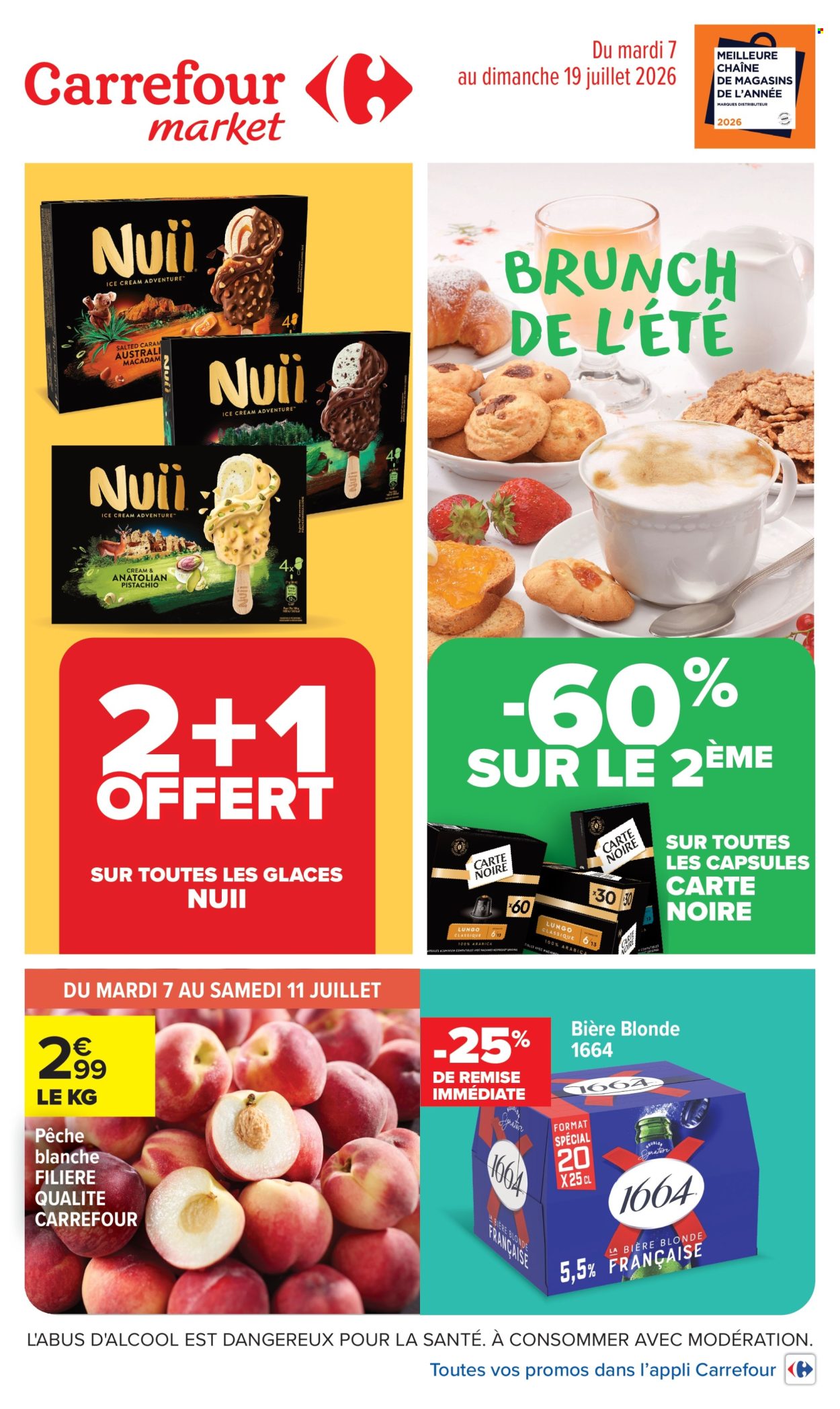 Catalogue Carrefour Market - 07/07/2026 - 19/07/2026. Page 1