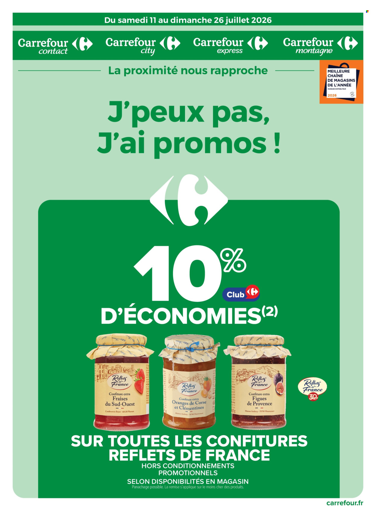 Catalogue Carrefour - 11/07/2026 - 26/07/2026. Page 1