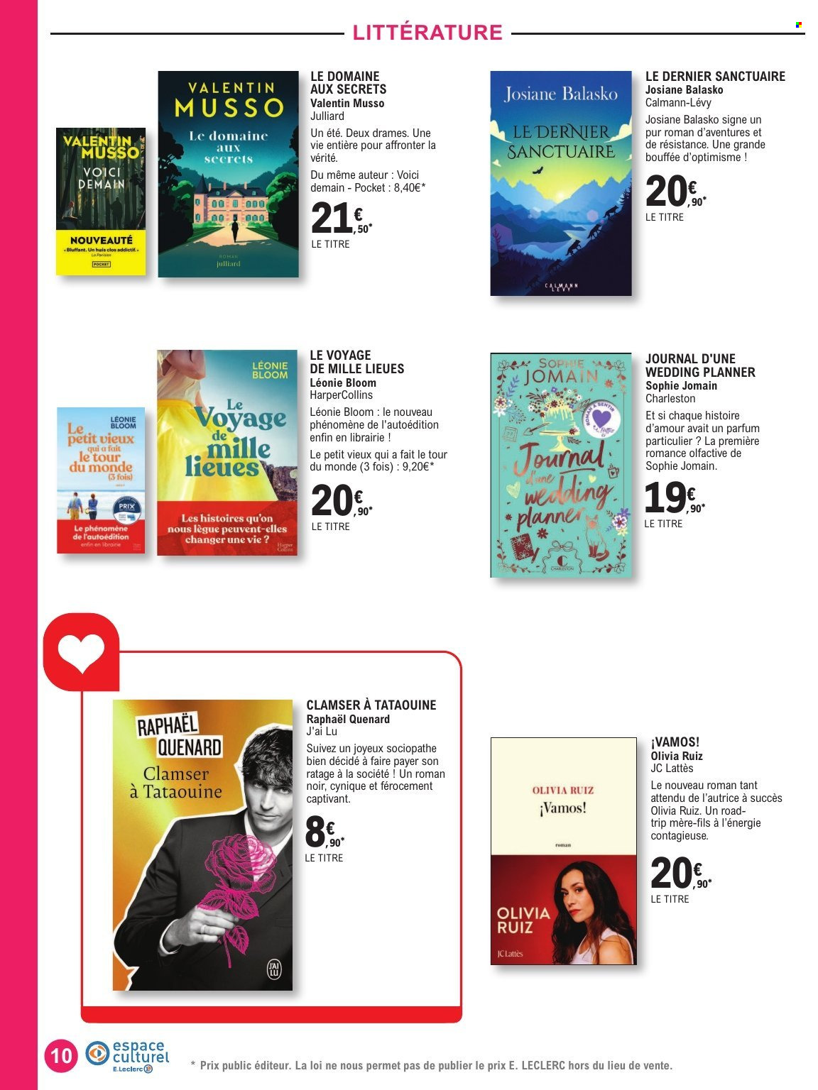 Catalogue E.Leclerc - 07/07/2026 - 25/07/2026. Page 10