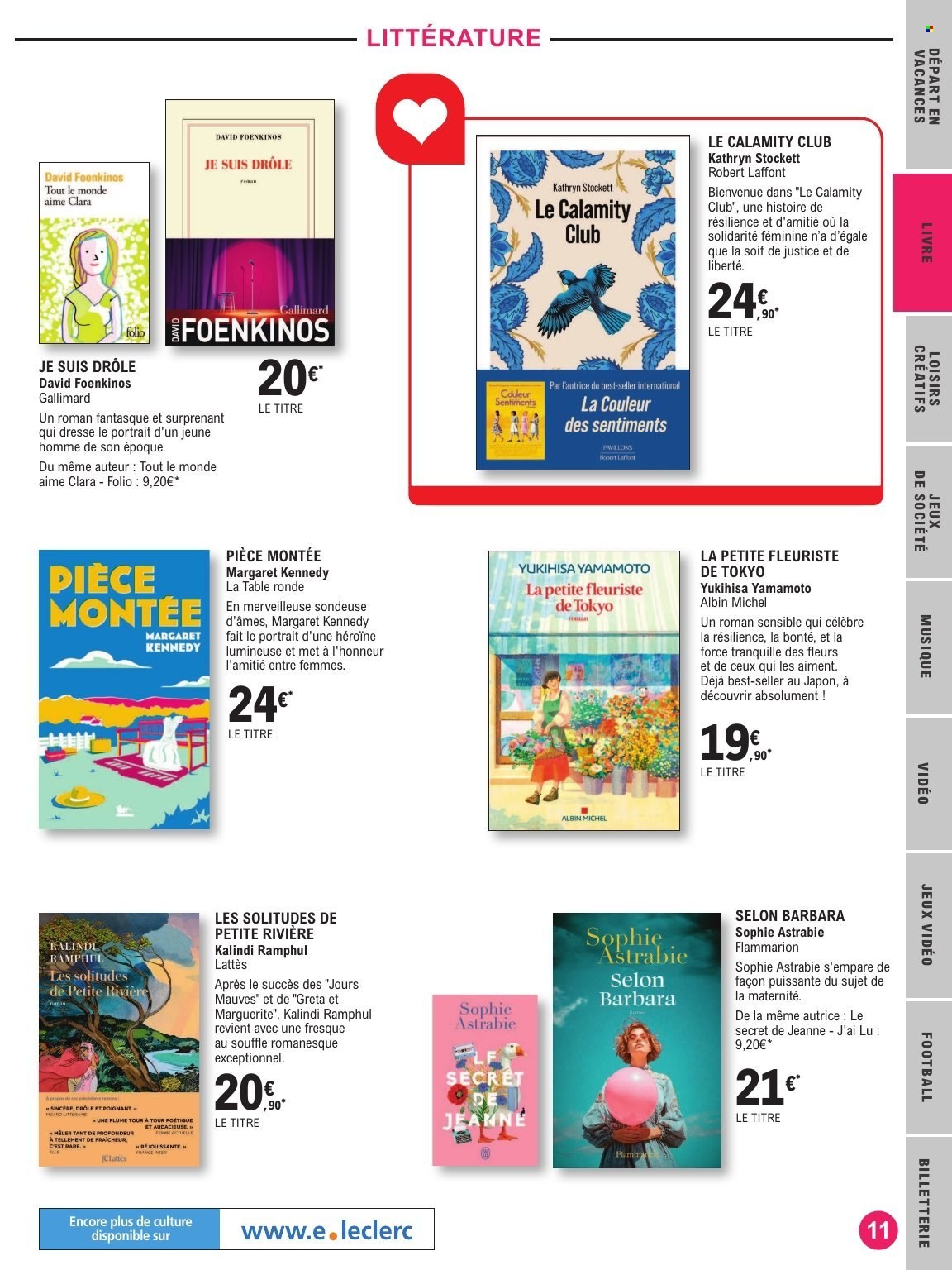 Catalogue E.Leclerc - 07/07/2026 - 25/07/2026. Page 11