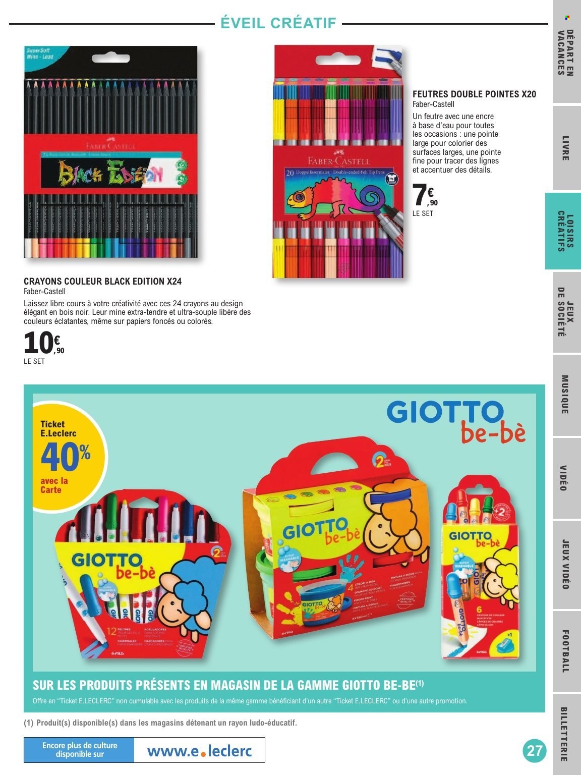 Catalogue E.Leclerc - 07/07/2026 - 25/07/2026. Page 27