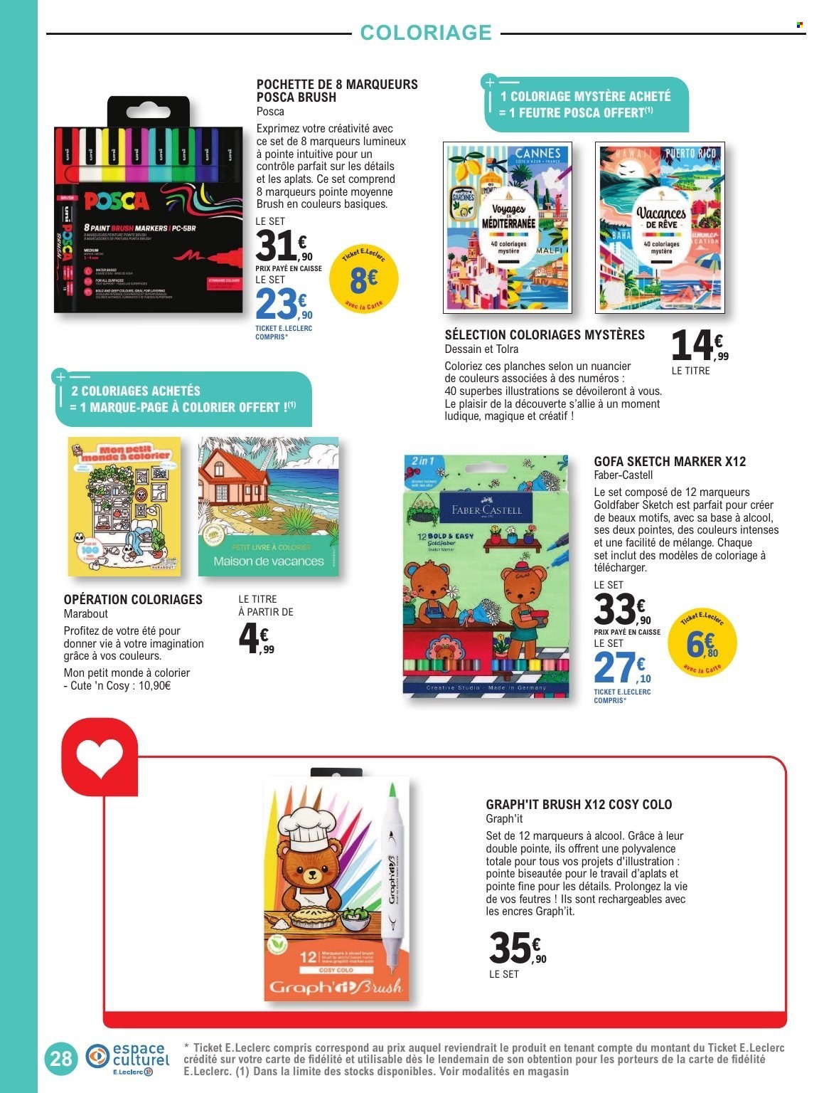 Catalogue E.Leclerc - 07/07/2026 - 25/07/2026. Page 28