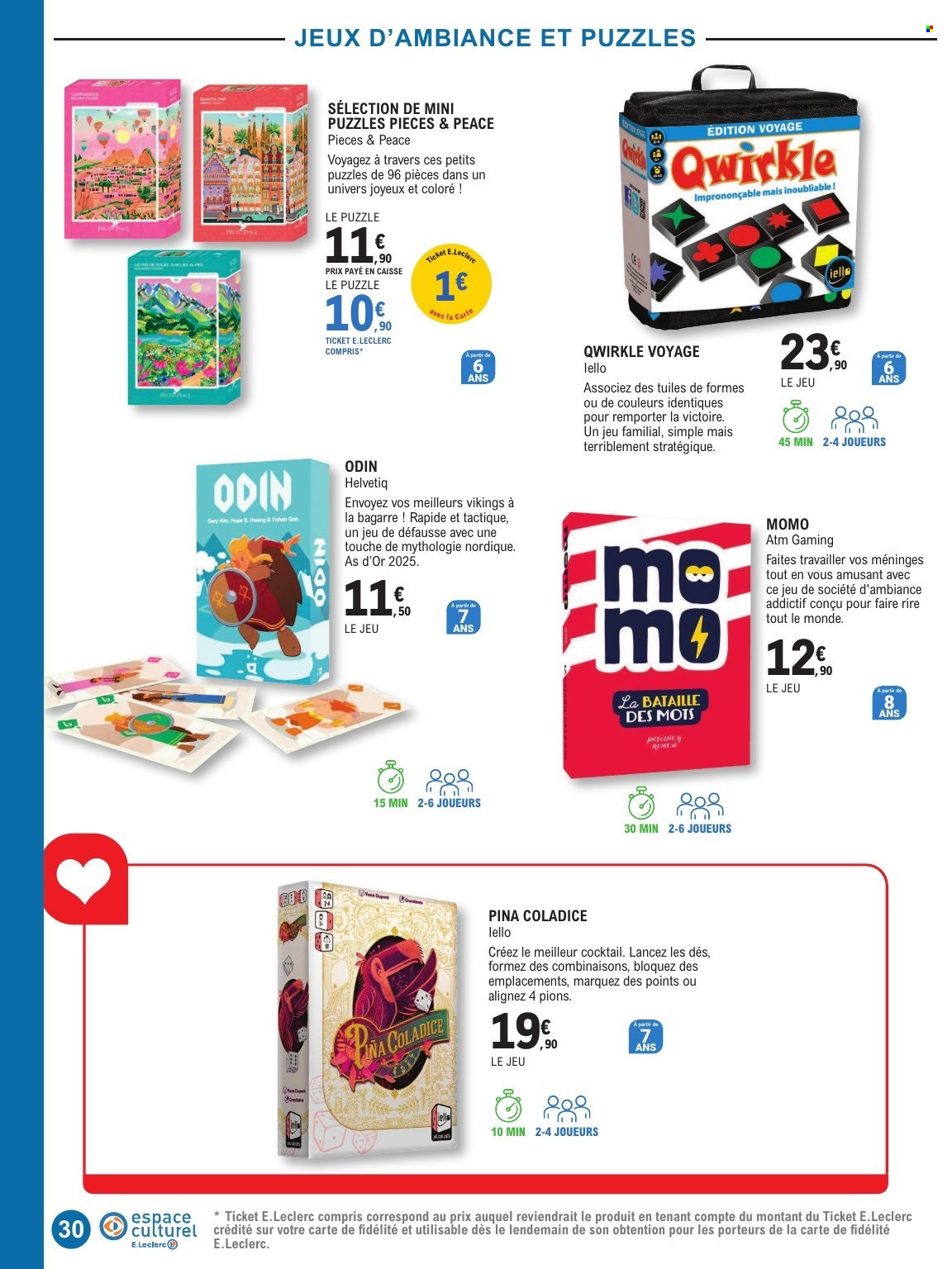 Catalogue E.Leclerc - 07/07/2026 - 25/07/2026. Page 30