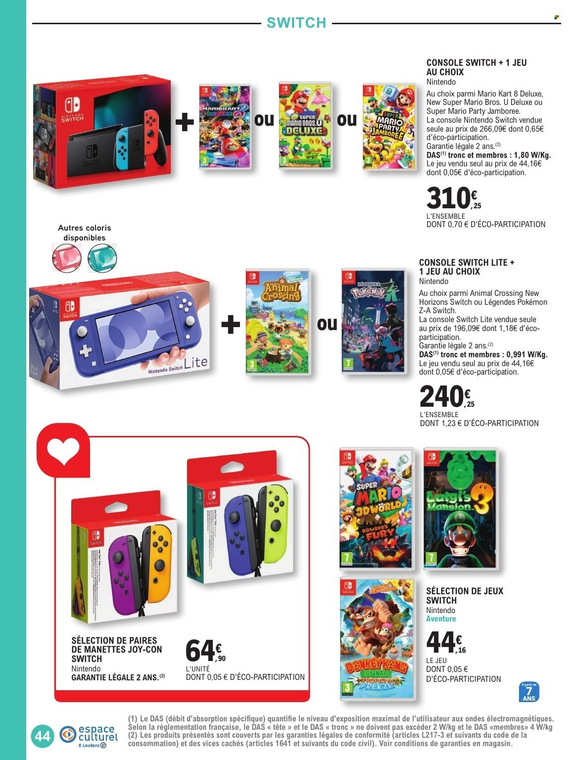 Catalogue E.Leclerc - 07/07/2026 - 25/07/2026. Page 44