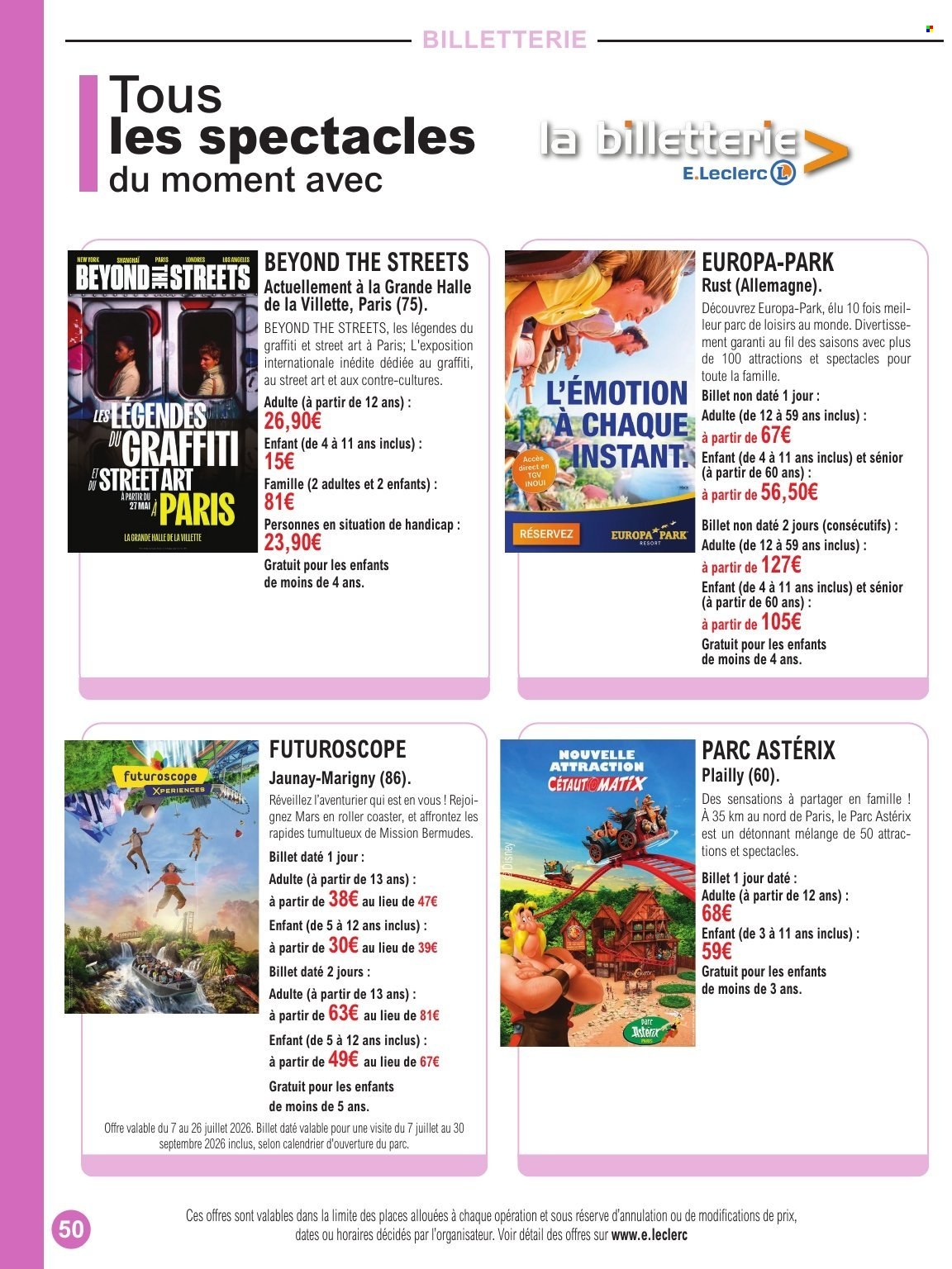 Catalogue E.Leclerc - 07/07/2026 - 25/07/2026. Page 50