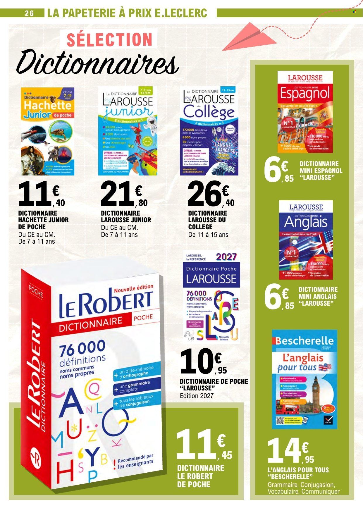 Catalogue E.Leclerc - 07/07/2026 - 02/08/2026. Page 26