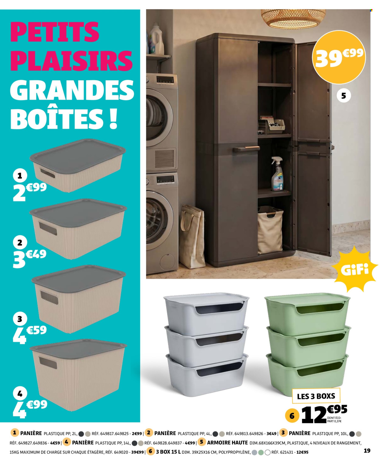 Catalogue GiFi - 07/07/2026 - 20/07/2026. Page 19