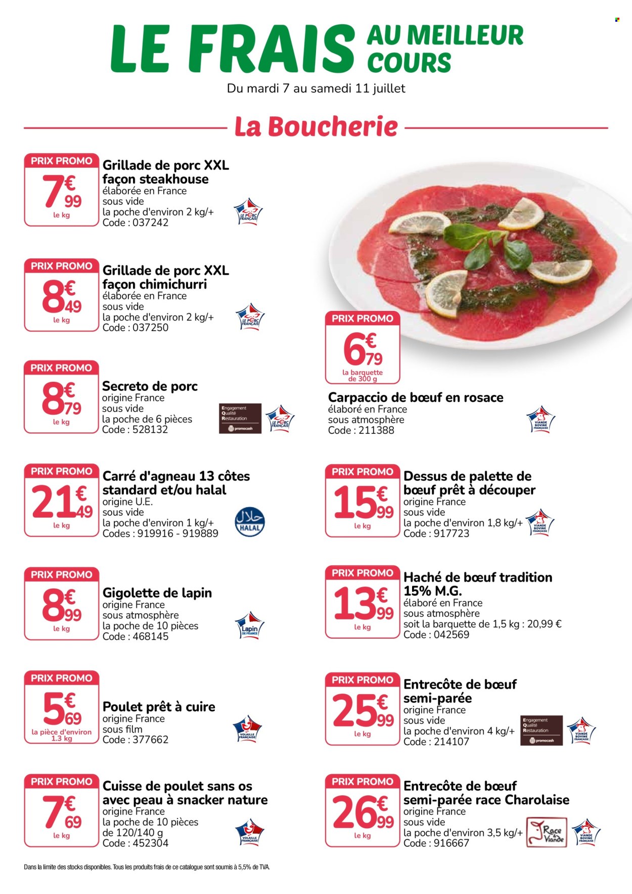 Catalogue Promocash - 07/07/2026 - 11/07/2026. Page 1