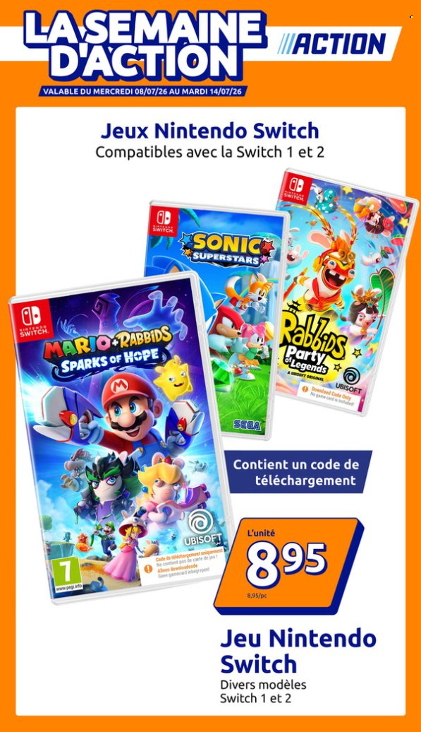 Catalogue Action - 08/07/2026 - 14/07/2026. Page 1