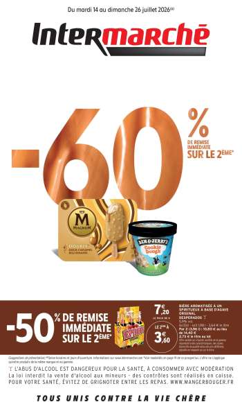 Catalogue Intermarché Super - 14/07/2026 - 26/07/2026.