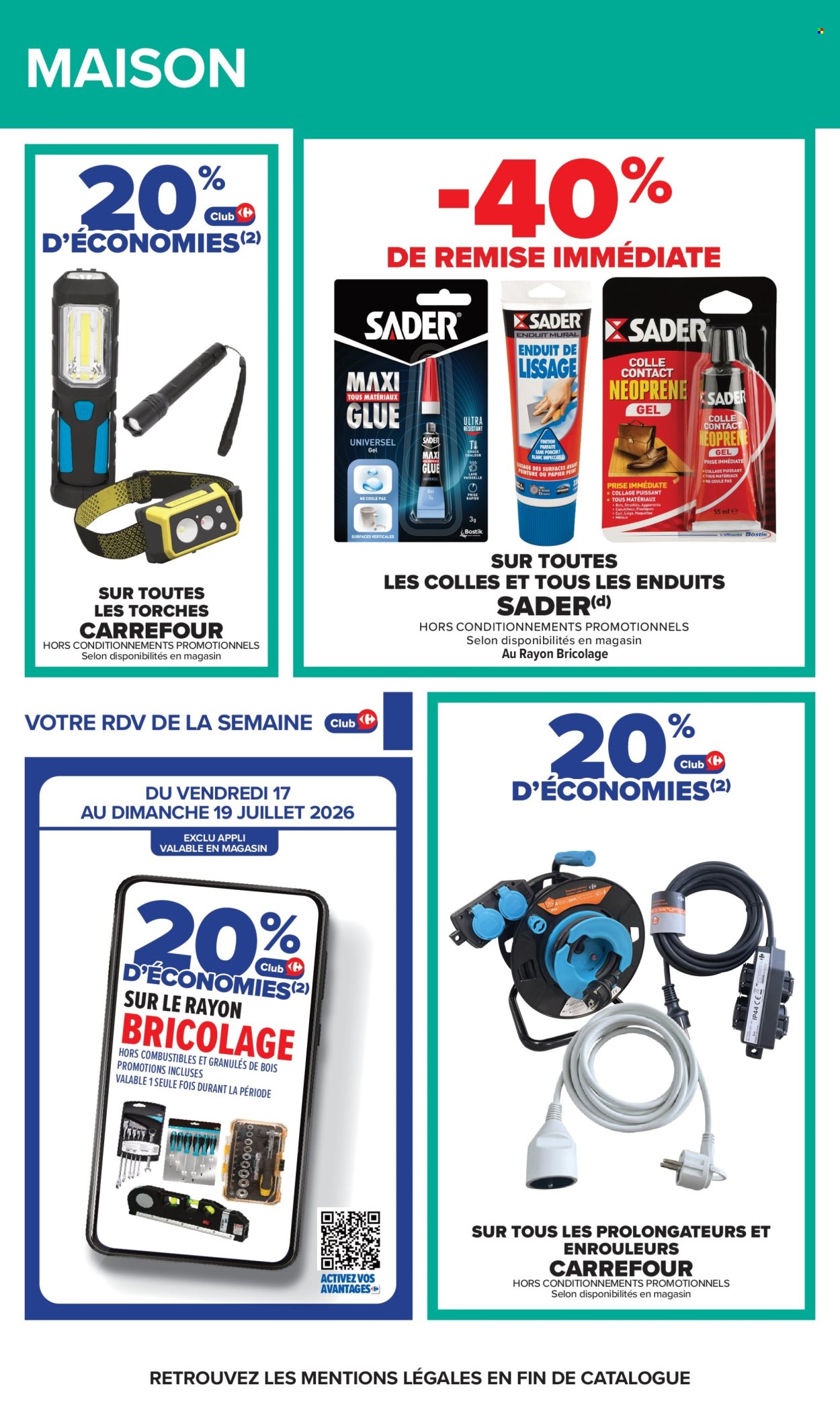Catalogue Carrefour Hypermarchés - 13/07/2026 - 27/07/2026. Page 58