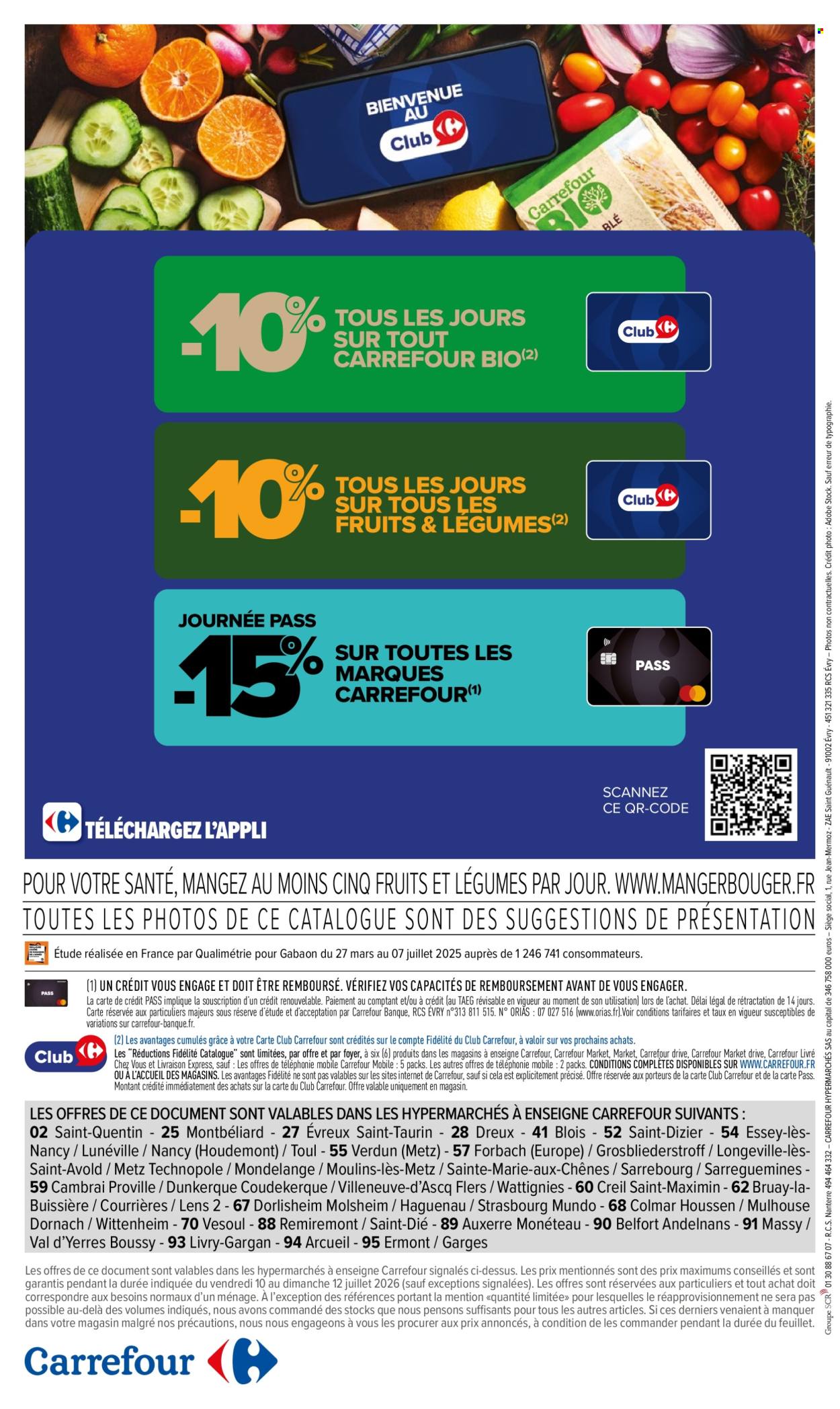 Catalogue Carrefour Hypermarchés - 10/07/2026 - 12/07/2026. Page 2