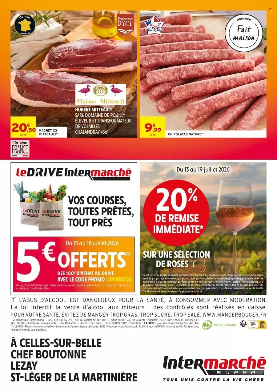 Catalogue Intermarché Super - 13/07/2026 - 19/07/2026. Page 2